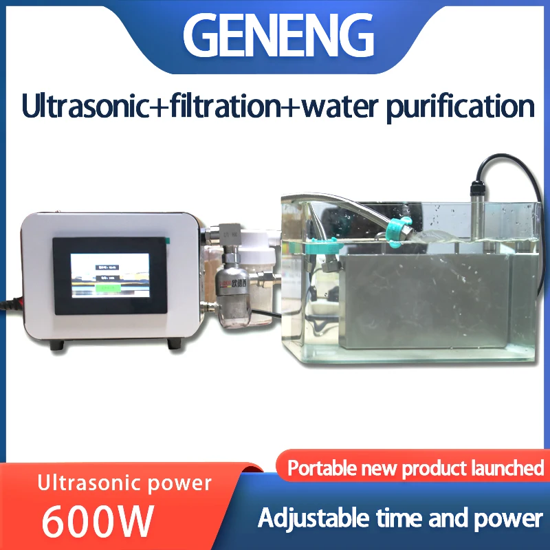 

600W Ultrasonic Cleaner with filtering-Dishes Portable Washing Machine/Digital Timer Ultrasound Home Jewelry Clean Appliances