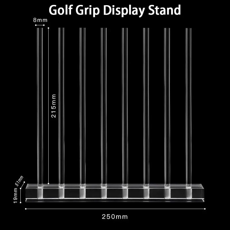 

New Golf transparent club grip display stand bracket is suitable for golf display stand accessories professional product display