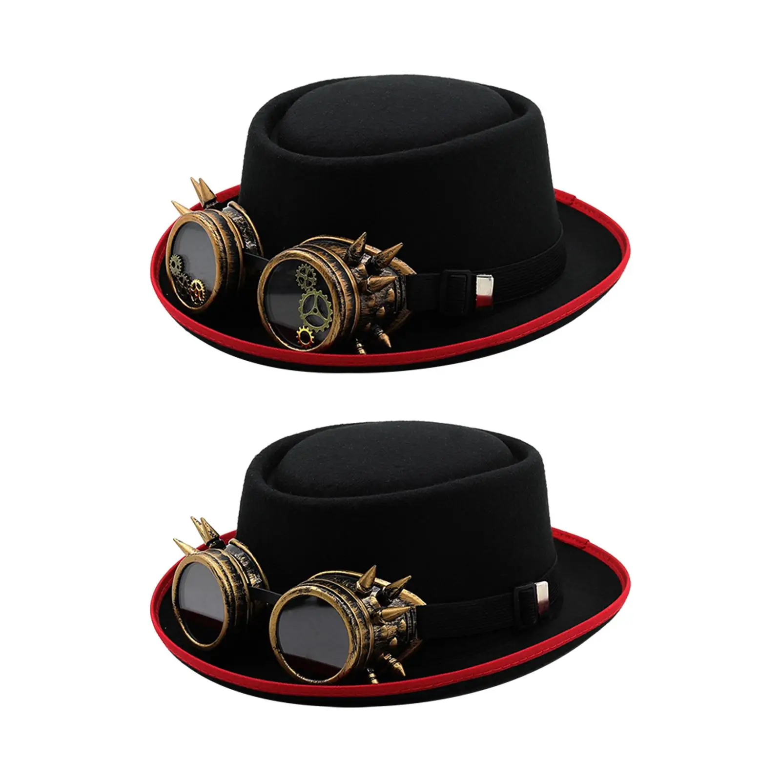 

Steampunk Top Hat Punk Headwear for Stage Performances Masquerade Halloween