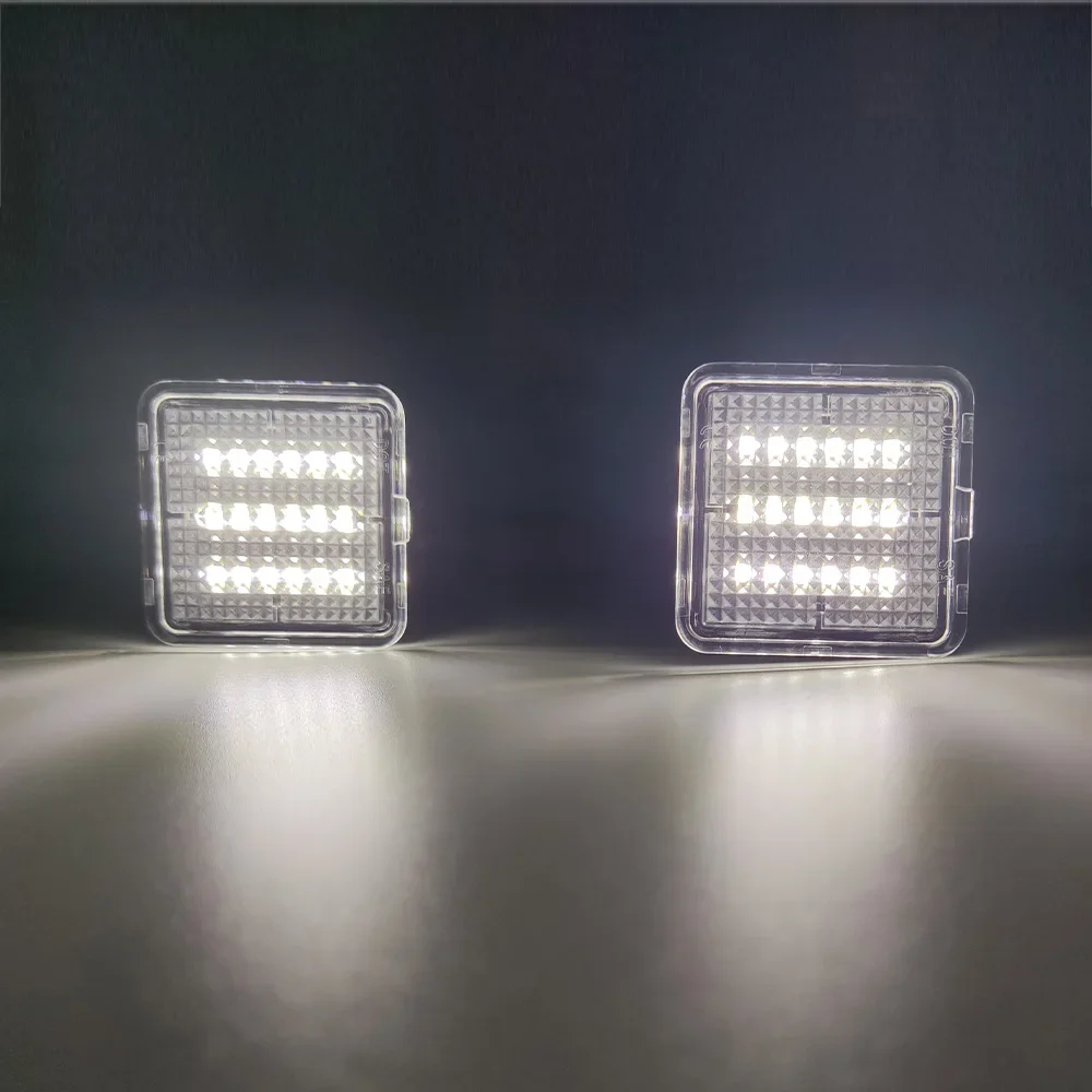 New！ CSCSNL 1Pair Car LED Tail License Plate Light Canbus For Toyota Tacoma 2016-2019 Tundra 2014-2019 Number Plate Lamp Bulb