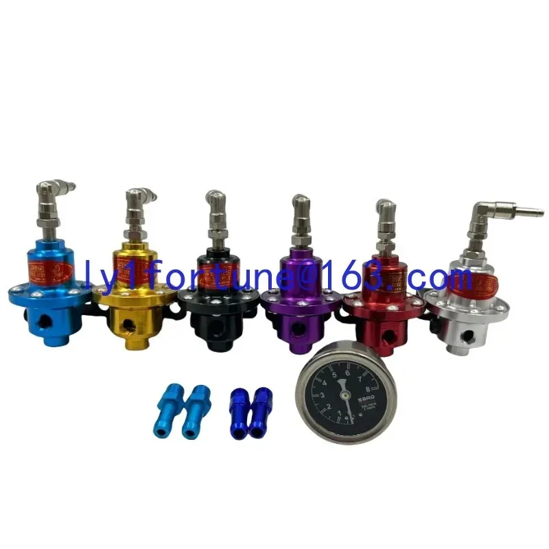for car modification fuel supercharger, return oil pressure regulating valve, oil pump pressure regulating valve with gauge