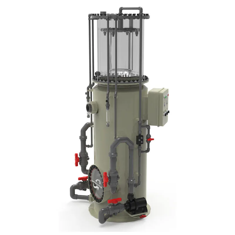 Small 15 T Capacity Protein Skimmer PP Plastic Aquaculture Equipment For Fish Tank