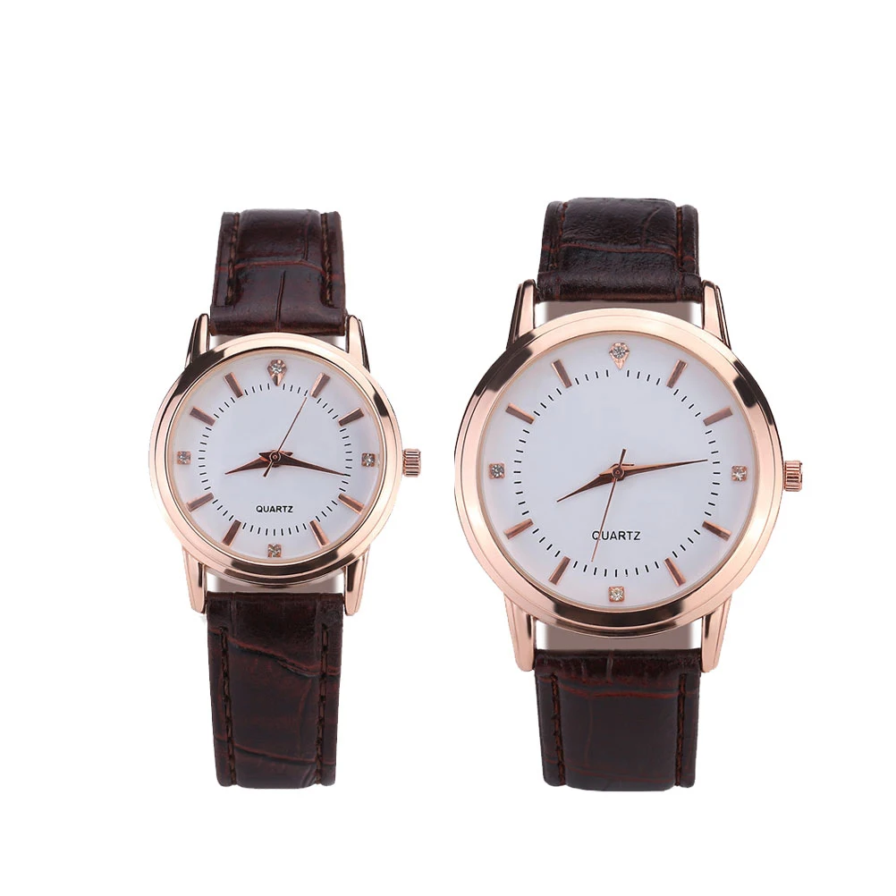 

2Pcs Couple Watch Watches for Couple Watch Men Women Wrist Gift His Hers Fashion Elegant Valentine Day Present