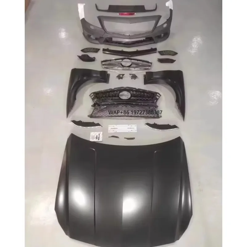 Body Kit Surround Kit Upgrade New Condition Plastic PP Material Made for W218 Modification CLS63