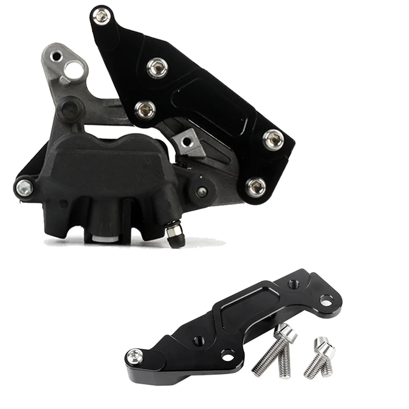 Plain Motorcycle Front Wheel Brake Caliper Adapter For Honda FORZA350 Forza 350 2020-2023 Aluminum Caliper Rotor Bracket - Image 5