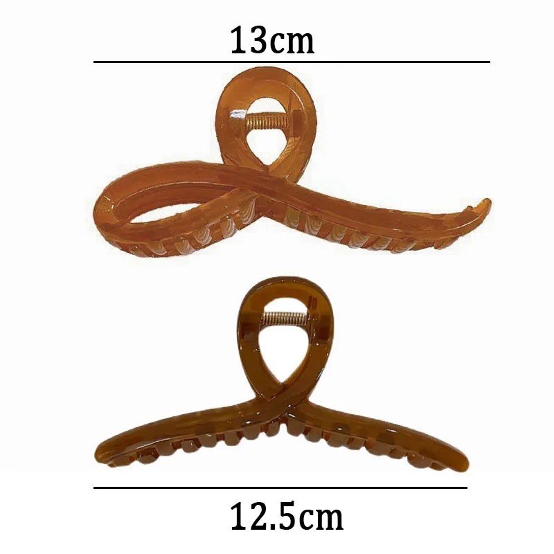 Elegante Gelee Farbe Bogen Haar Klaue Für Frauen Vintage Zurück Stirnband Haar Clip Krabben Mädchen Haarnadel Mode Haar Zubehör Ornament – Detail 2
