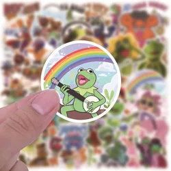 10/30/50PCS Cartoon Cute Muppets Frog Stickers For Kids Toys Luggage Laptop iPad Skateboard Phone Guitar Sticker Wholesale