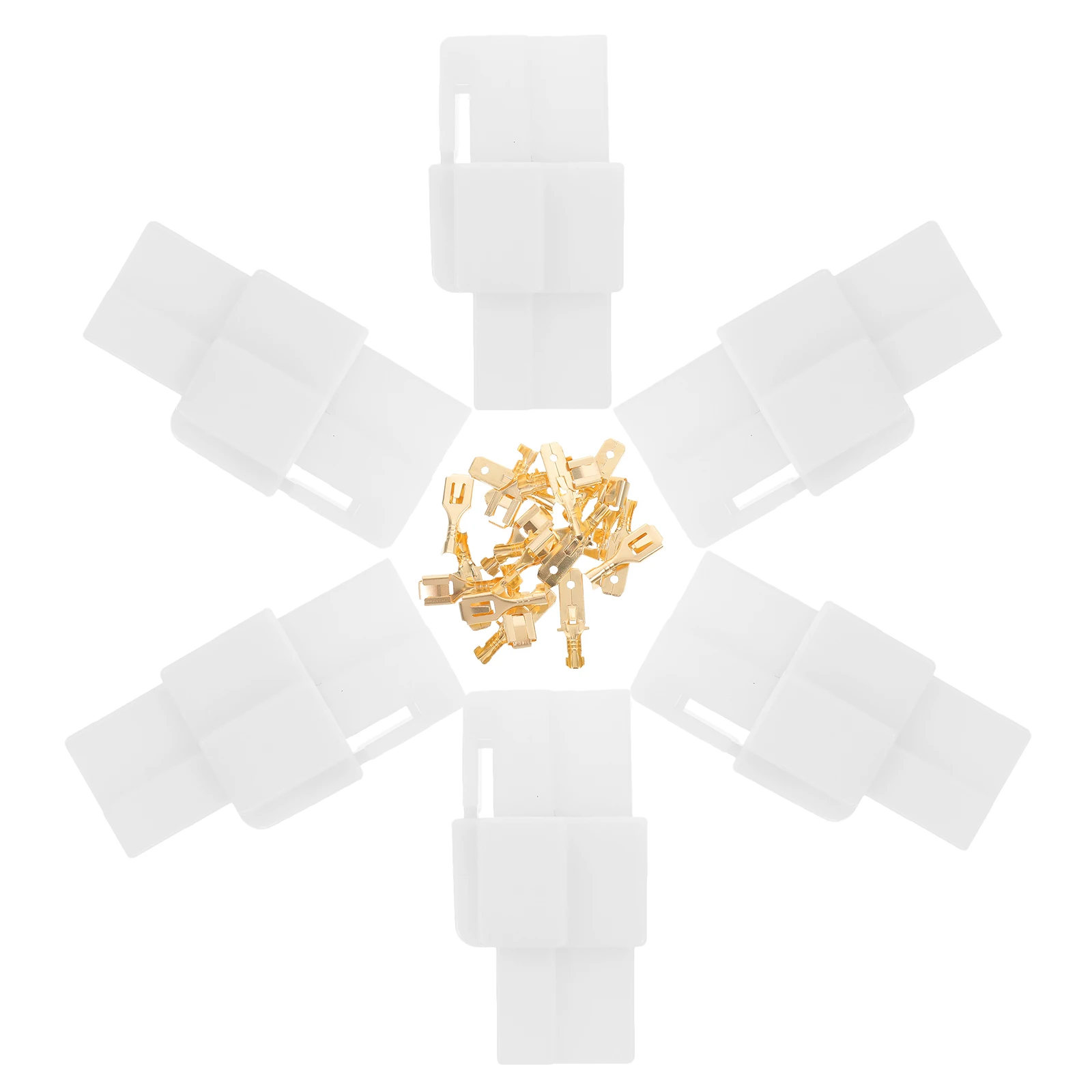 

5 set Automotive Wire Connectors Kit 5 Sets Electrical Cable Connectors For Wiring Terminal Connection Automotive Electrical