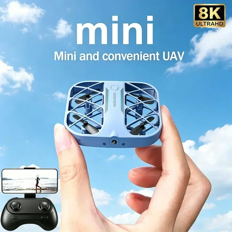 

2026 JJRC H107 Mini RC Drone GPS 8K Professional HD 360° Dual Cameras 5G WIFI Obstacle Avoidance Foldable Quadcopter Toy For Kid