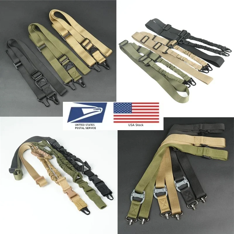 Magazzino statunitense Tattico VTAC MS4 MS3 MS2 Imbracatura regolabile in nylon 2 punti Tracolla per pistola AR15 Accessorio per caccia softair