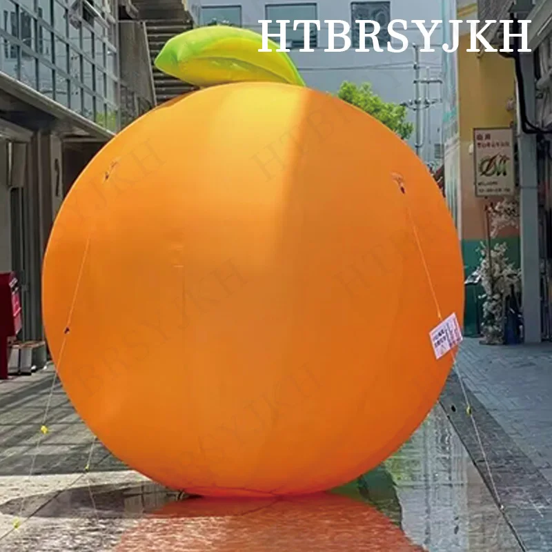 Inflatable cartoon fruit air model strawberry pear orange watermelon shopping mall activity decorative props