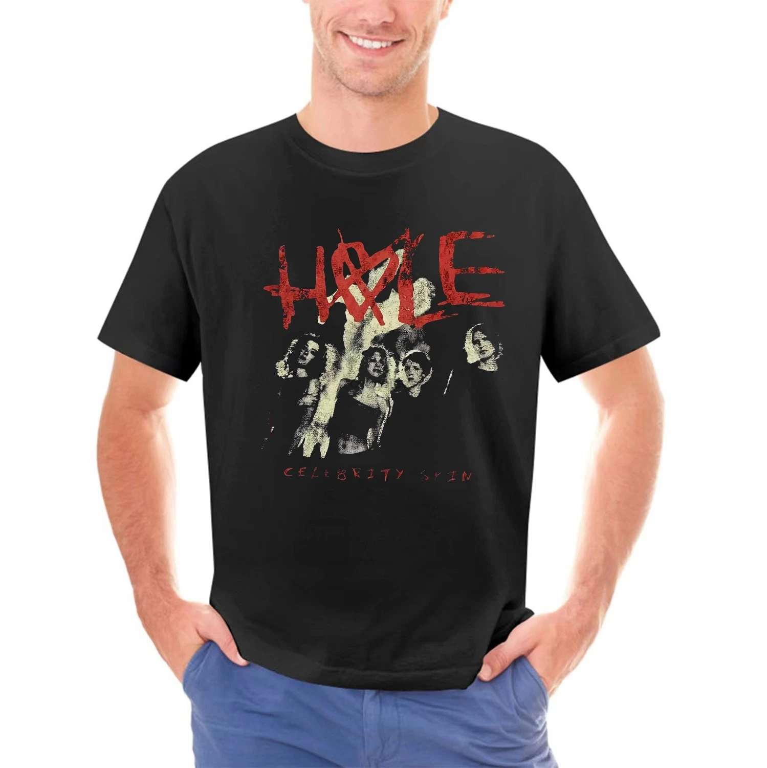 Vintage Hole Band Shirt Courtney Love Shirt  AN22103