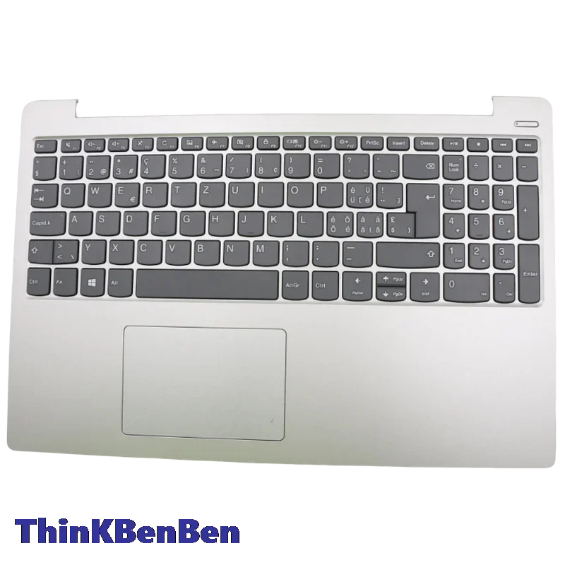 

Корпус верхней части клавиатуры (подставка для рук) SWS Swiss Platinum Grey для Lenovo Ideapad 330S 15 15IKB 15AST 15ARR 5CB0R07248