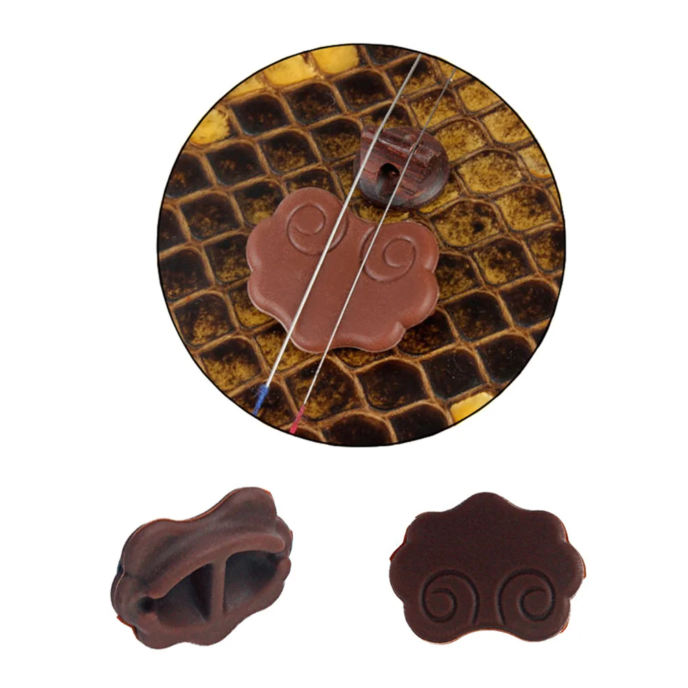 

Erhu Sound Filter Pad Coffee Color Noise Reduction Accessory High Quality for Chinese String Instruments