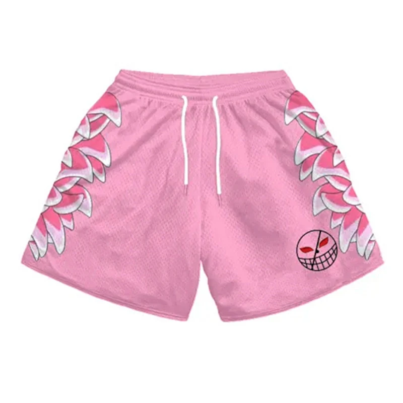 

3D Print Gym Workout Running Shorts for Men Quick Dry Breathable Athletic Track Shorts Summer Casual Shorts with Side Pockets