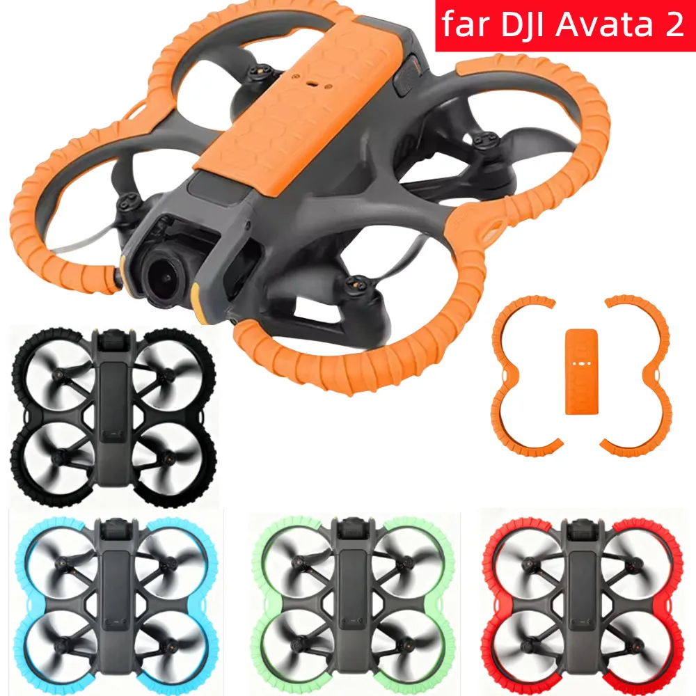 

Комплект защиты COOL DIER для DJI Avata 2 — защита пропеллера, защита от столкновений, бампер с крышкой для дрона, аксессуары