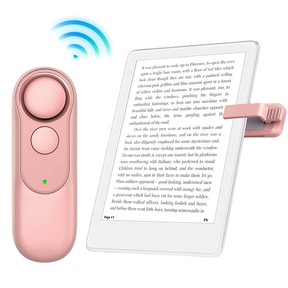 

Радиочастотный пульт дистанционного управления, переворот страниц, камера, видеокамера, пульт дистанционного управления, кликер, переворот страниц для Kindle Paperwhite Oasis Kobo EReaders