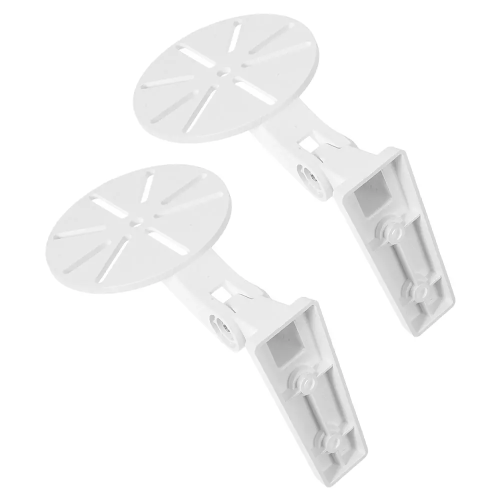 

2pcs No-Drill Wall Mount Holder Indoor Outdoor Security Camera Stand Universal Bracket For Home Heavy Duty Mounting Rack Sturdy
