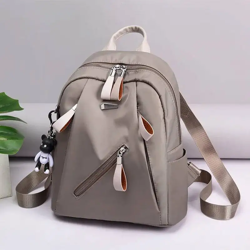 2025 New Korean Version Oxford Waterproof Wear-resistant Travel Backpack On Sale Luxury Simple Versatile Backpack