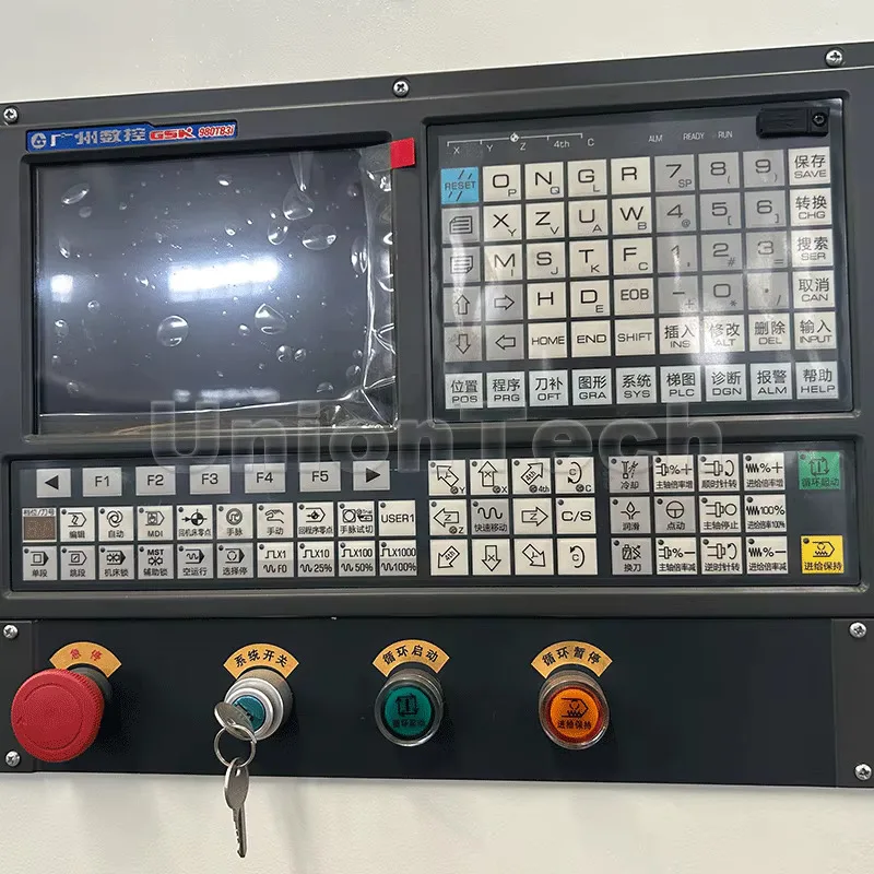 Big Size Lathe CK6180 With Control Heavy Duty CNC Turning Hine GSK System