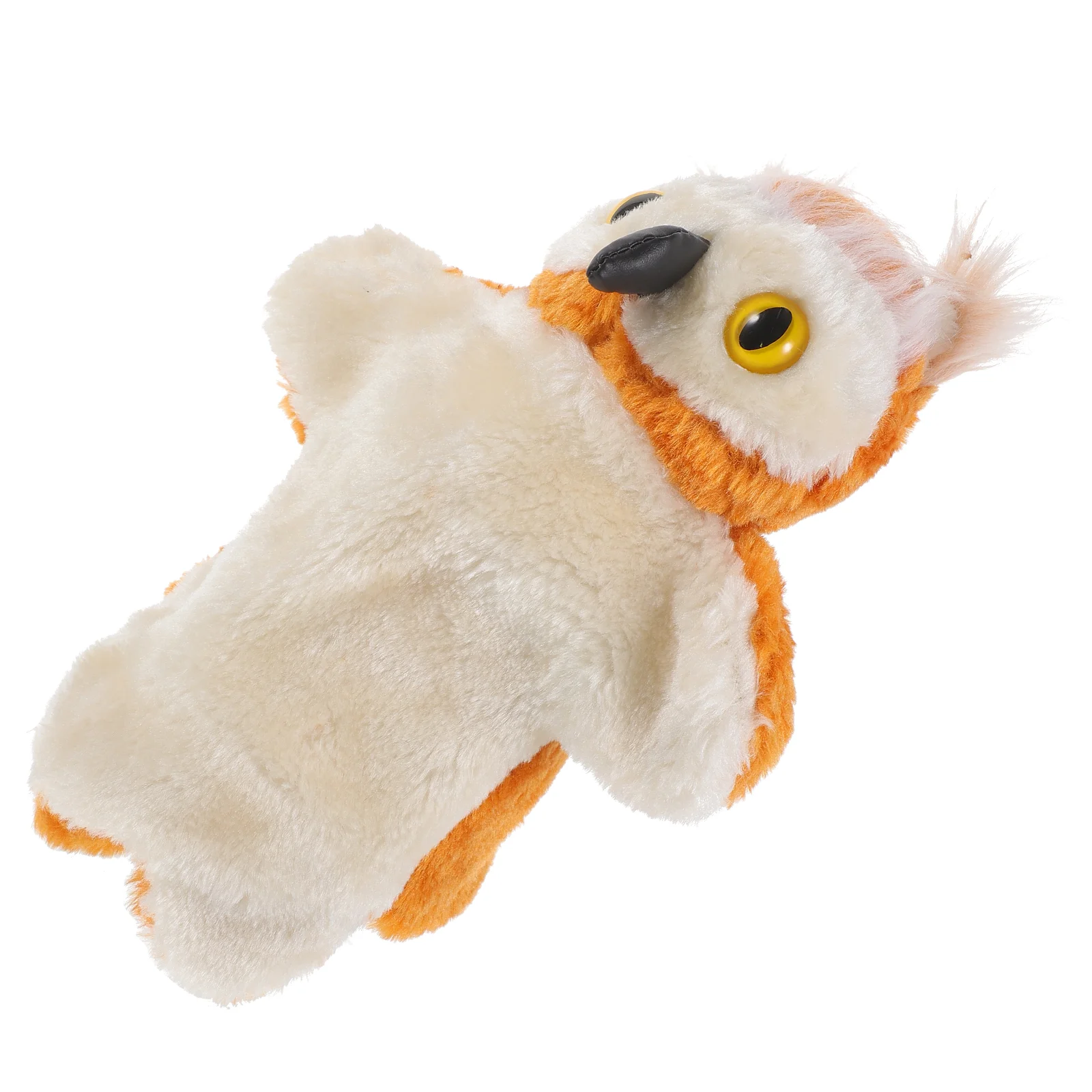 Owl Hand Puppet Stuffed Animals for Kids Toy Parent-child Interactive Emulated Simulation Model Plush Puppets Story Telling