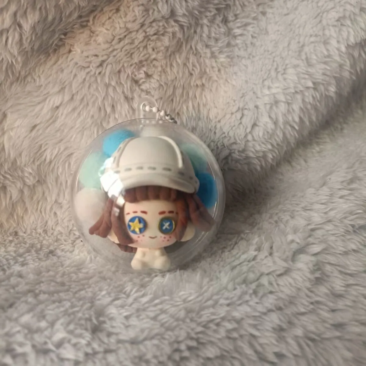 La estatuilla "Identity V", "Acrobat Mai Mai" ACE Little Bean, es una linda personalización de arcilla hecha a mano