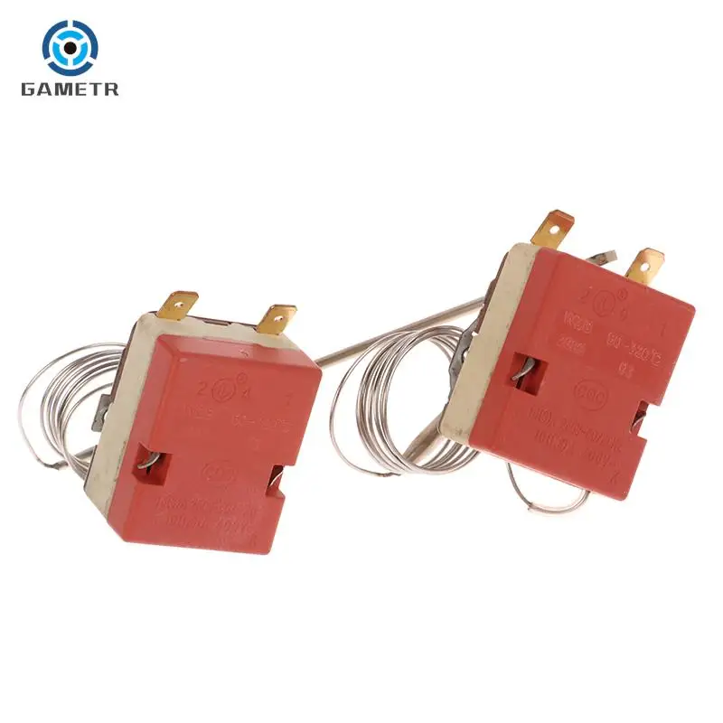 3mm 5mm Adjustable Temperature Controller Heat Pump Sensor Thermostat 900W 1500W Smoke Fog Ejector Thrower Machine Sprayer Parts