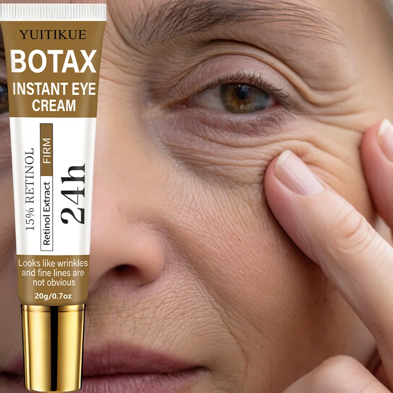 YUITIKUE 24H Instant Firming Eye Cream | 15% Retinol Extract, Reduces Visible Wrinkles & Fine Lines 20g