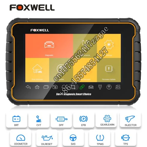 FOXWELL Car Scanner I70PRO OBD2 Scanner ABS SRS Transmission, Check Engine Code Reader,Diagnostic Scan Tool