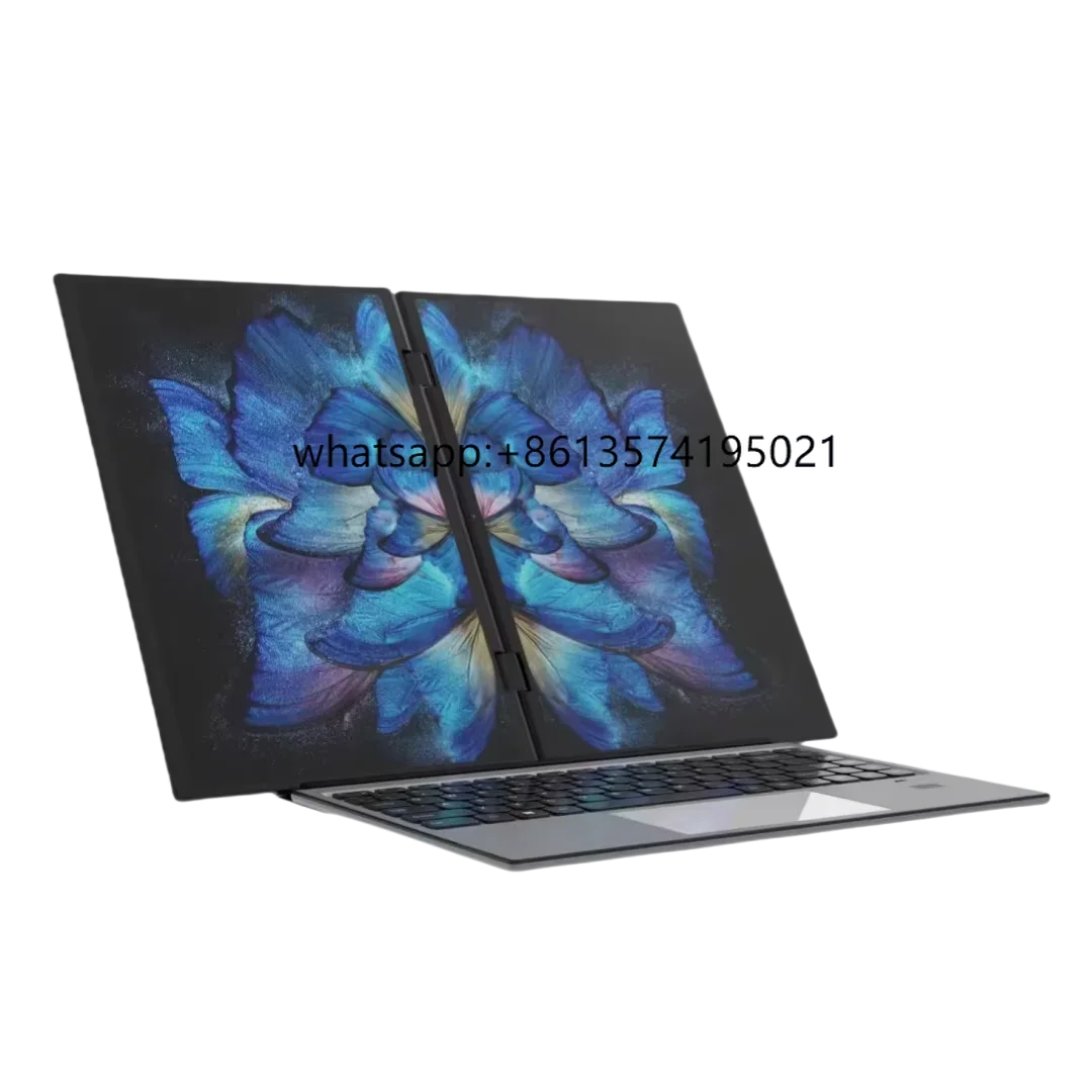 

T14-Inch Dual Screen Touchscreen Laptop Processor New English Keyboard Metal Body 1TB Business Series SSD Hard Options