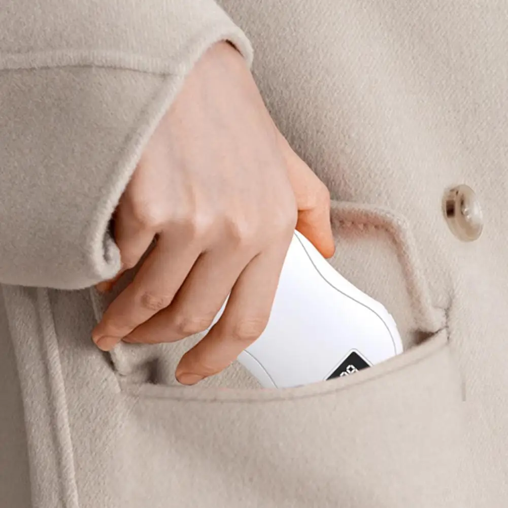 Portable Electric Handwarmer Magnetic Split Mini Handwarmer Usb Rechargeable Electric Glove Heater for Winter for Camping - view 5