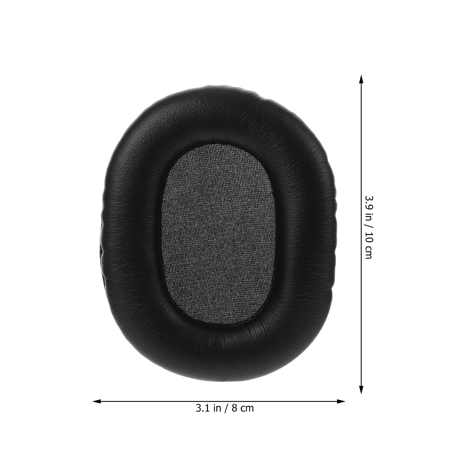 2 قطعة سماعة الإسفنج يغطي استبدال منصات ل-Msr7 M50Cwh لينة مريحة وسائد الأذن دائم سماعة الأكمام