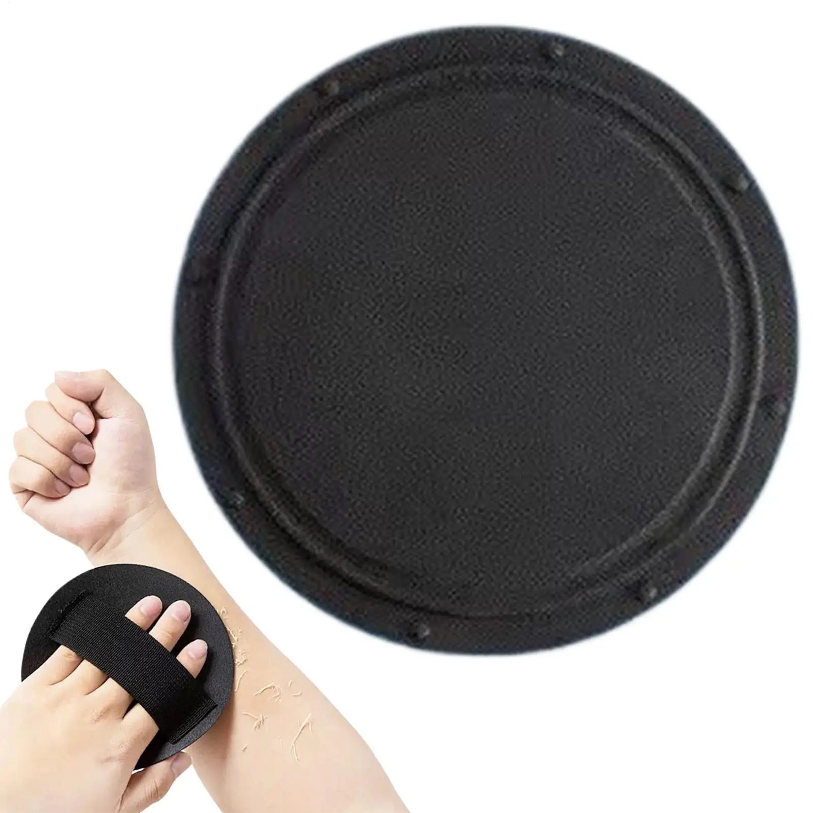 Black Body Exfoliating Bath Scrubbing Shower Brush Dead Skin Removal, Painless Shower Tool, Moisturizing Bathing Towel Skin Care
