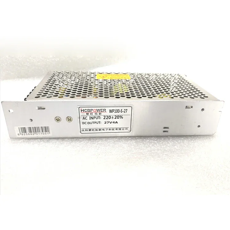 

New Huiwang Tuoxin WP100-S-27 Switching Power Supply Output 27V 4A Industrial Fire Elevator Stabilizing Power Supply