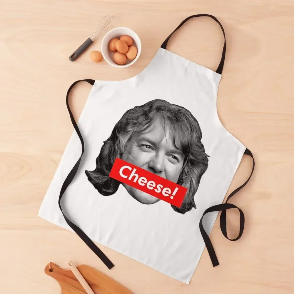 

James May Cheese Apron Utensils For Kitchen men's barbecue Apron