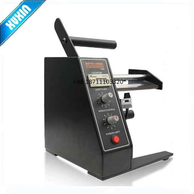 1150D Label Dispenser Machine Digital Display and Counting Function Label Separator Stripping Machine for Label Width 4-140mm