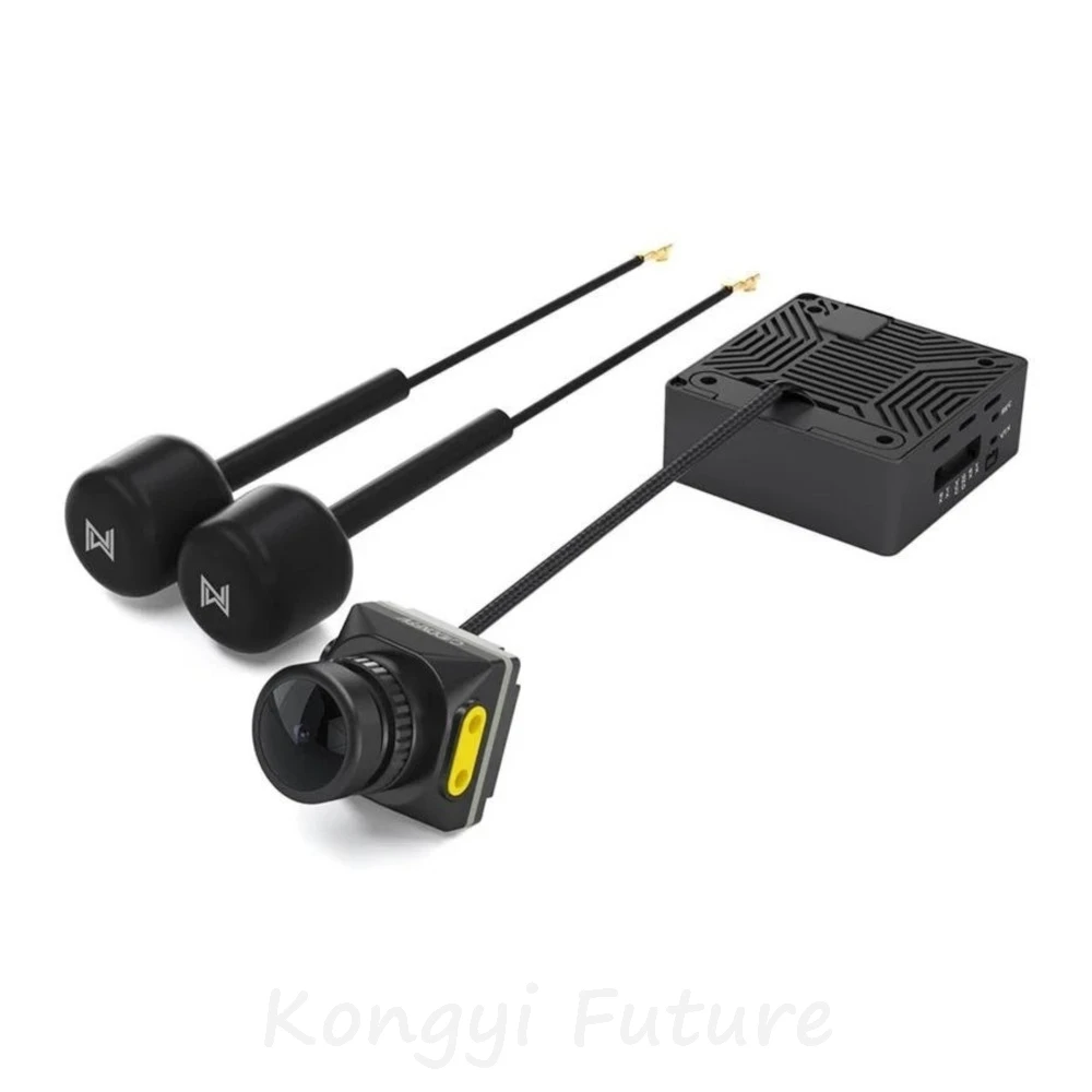 Walksnail Moonlight Kit 4K/60FPS FOV160° Starlight Camera Gyroflow EIS Dual Antennas 2-6S RC Model Parts