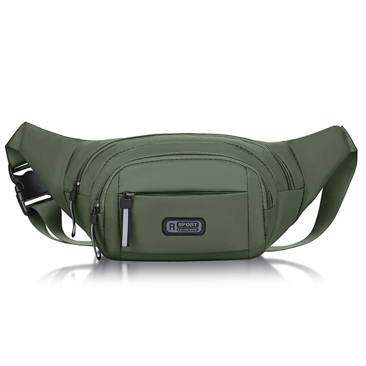 New Pure Canvas Fit Waistpack Mobile Waistpack Men's Sports Outdoor Leisure Running Anti Theft Ultra Thin Invisible