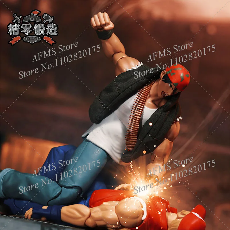 Storm Toy 1/12 Scale Collectible Figure Fighting Game Dolls Ralf Vest Tactical Sleeveless Jacket Fit 6Inch Action Figure Body