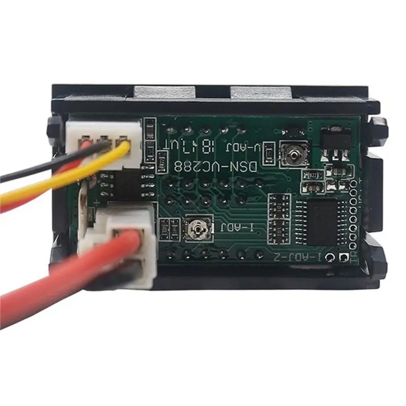 AT51-Digital Ammeter Voltmeter 0V-100V With 100A Shunt, DC Voltage Current Power Meter, DC Volt Amp Watt Kwh Meter Panel Gauge