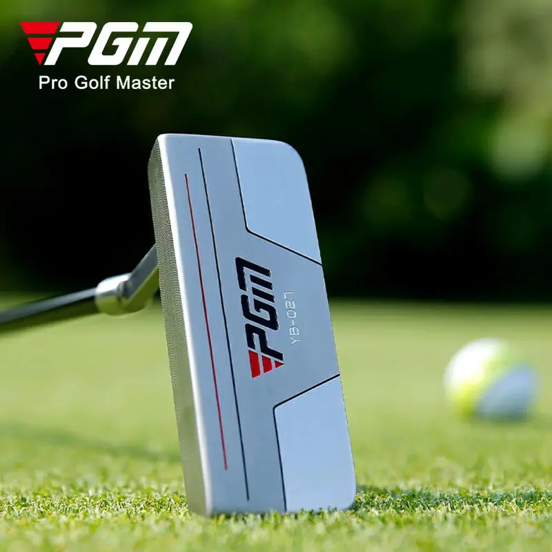 PGM Golf Putter Standing Low Center of Gravity Is Stable Stainless Steel Shaft Men\'s Putter with Aiming Line TUG055