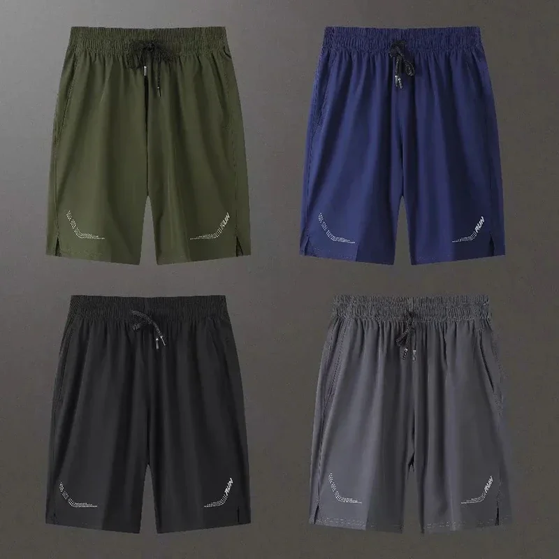 Men Sports Joggers shorts Two Pocket Training Joggings short Absorbent Sweat Football Soccer Pants short Pants