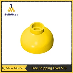 10Pcs MOC Parts 15395 Brick Round 2 x 2 Dome Bottom Compatible Bricks DIY Assmble Building Blocks Particle Kid Brain Toy Gift