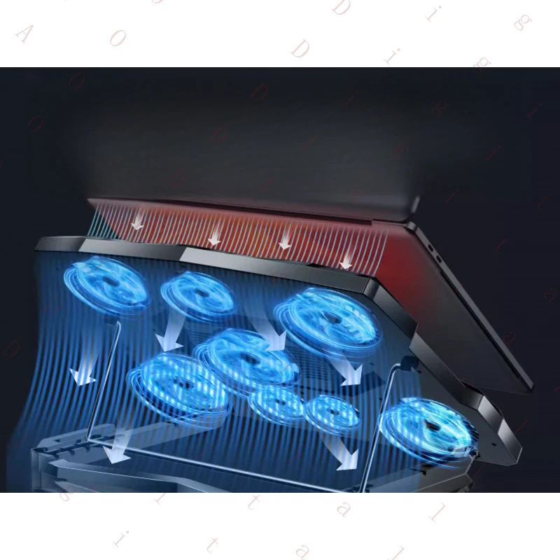 

W W is suitable for ASUS TUF Gaming 6pro/5/4 laptop cooling base stand, a pressure-cooled semiconductor cooling fan, a silent co