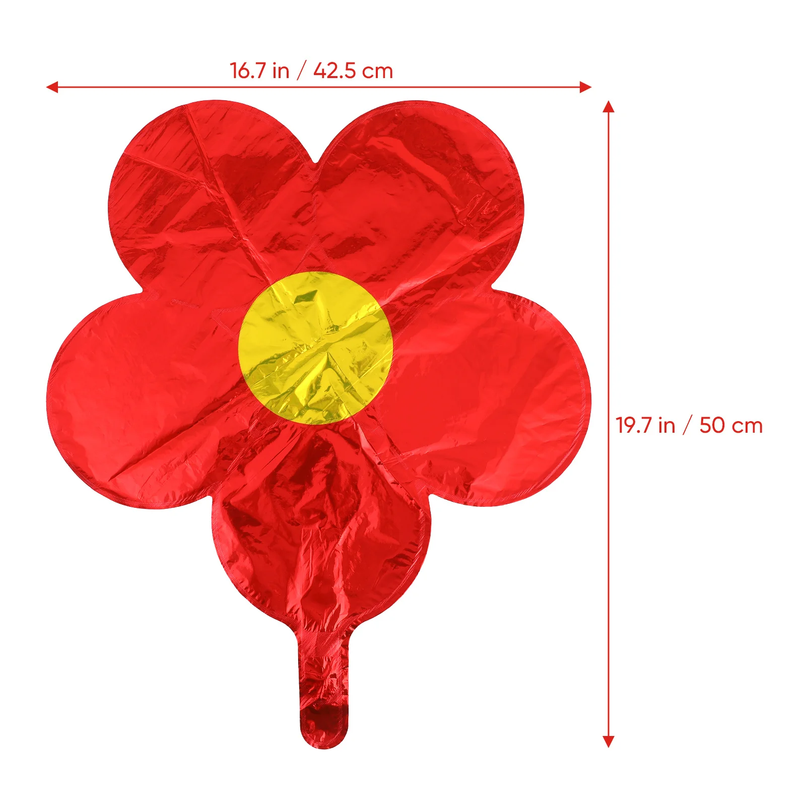 

16pcs Aluminum Foil Balloon Floral Flower Design Party Hanging Decoration Balloon For Birthday Wedding Celebration