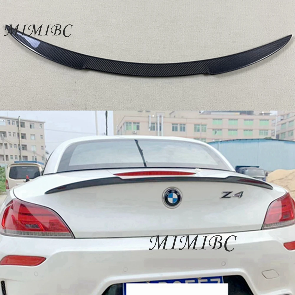 

FOR MW Z4 E89 V Style Carbon fiber Rear Spoiler Trunk wing 2009-2016 FRP Forged carbon