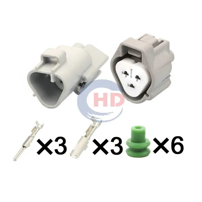 3-Pin Klimakompressor Kabelbaum Stecker 6189-0179 - zdjęcie 1