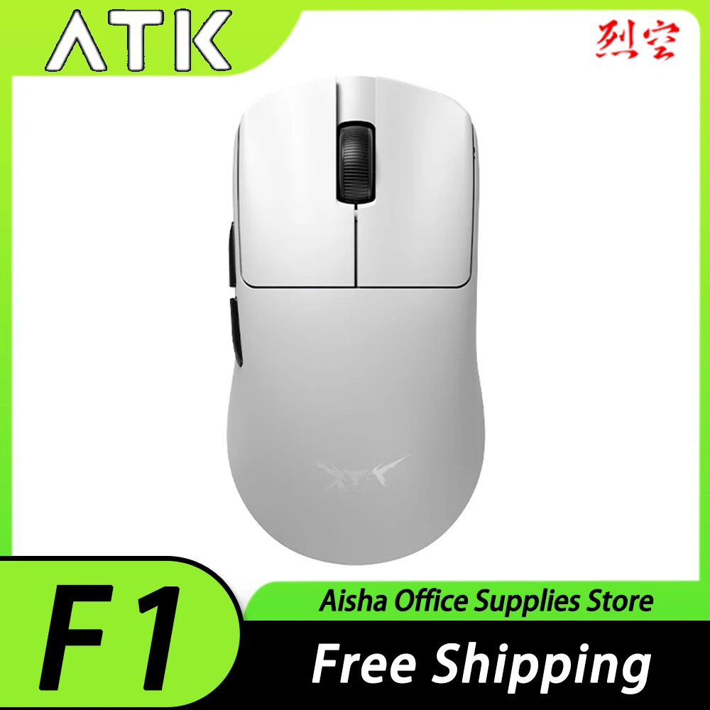 

ATK Blazing Sky F1 Wireless Mouse PAW3950 Wired/Wireless Dual Mode Lightweight FPS E-sports Gaming Mouse Gift【Free 1K/8K Dongle】