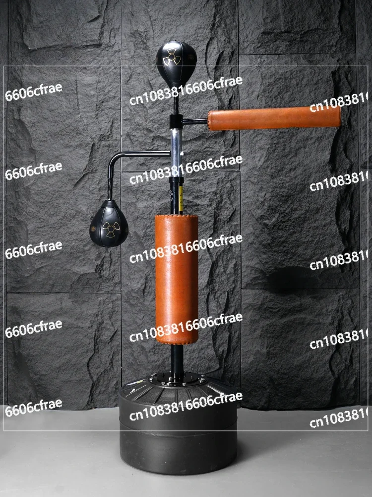 ボクシング用マイクロファイバー回転ターゲット、スピードボール付き垂直サンドバッグ、ホームトレーニング