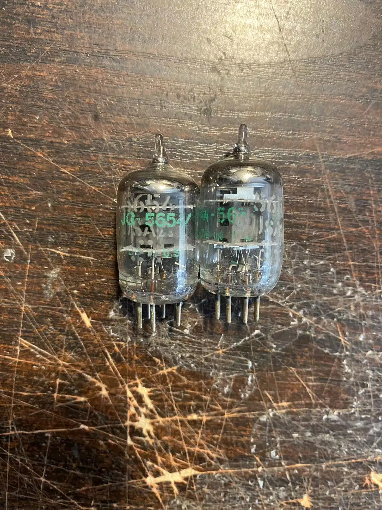 2 Stuks 5654 Vacuümbuis Hifi Audio Buis Jan-5654 W Usa Ge5654 W Vervangen 403b 403a 6ak5 Ef95 6j1